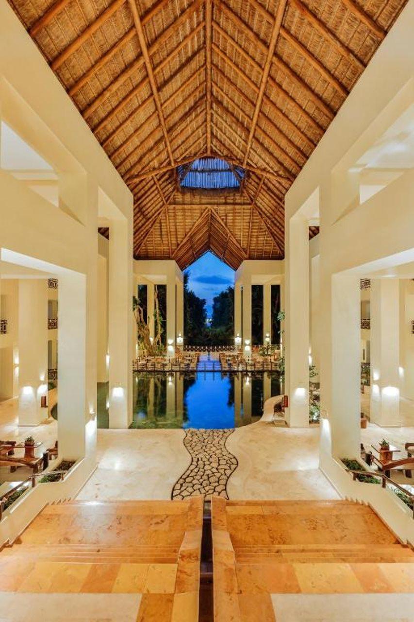 Occidental At Xcaret Destination Hotel Xcaret Park Exterior photo Lobby