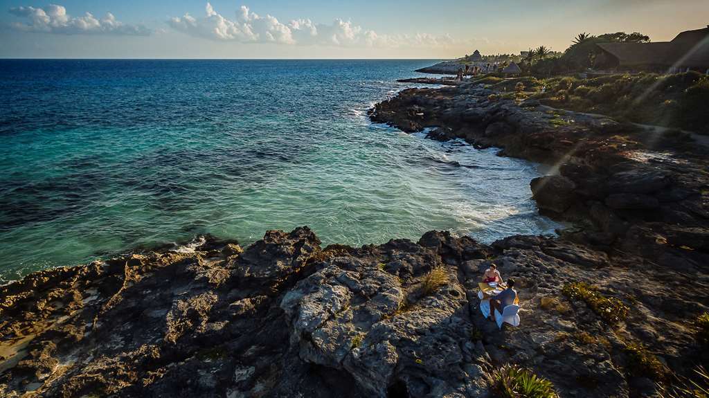 Occidental At Xcaret Destination Hotel Xcaret Park Exterior photo View of the coast of the island of Elba