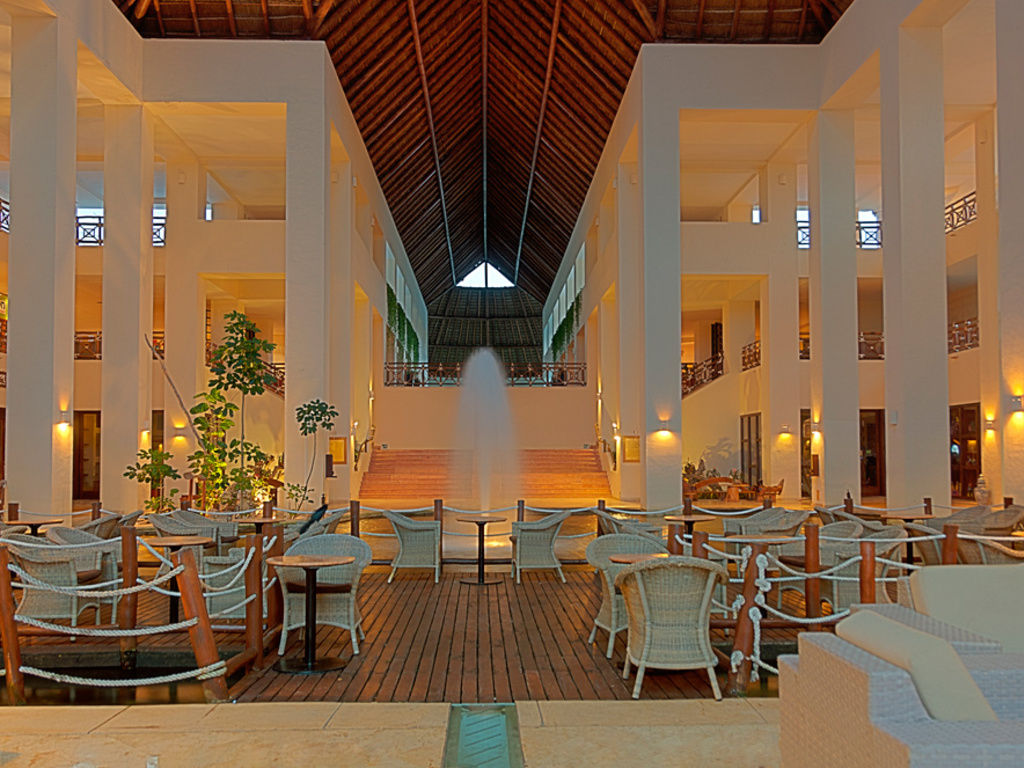 Occidental At Xcaret Destination Hotel Xcaret Park Exterior photo Lobby